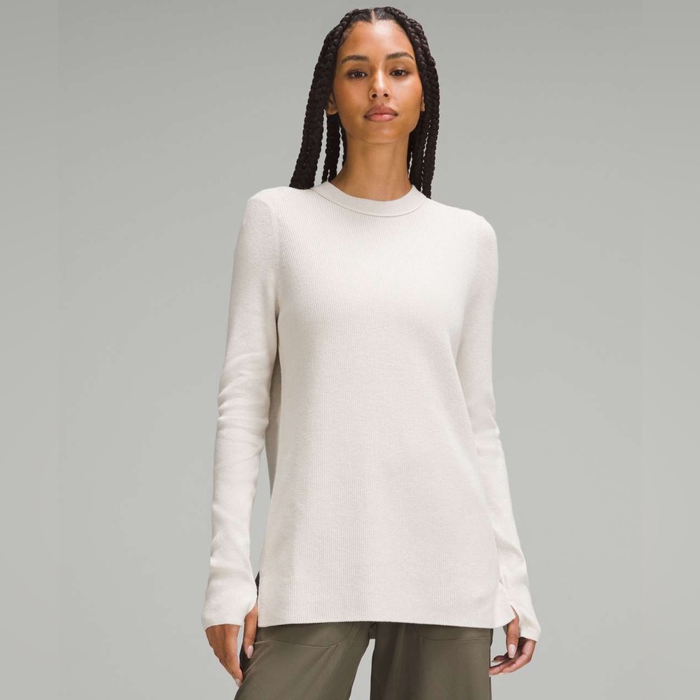 Lululemon Take It All In Cotton-Blend Sweater